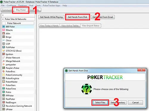 Poker Tracker 4 импорт рук