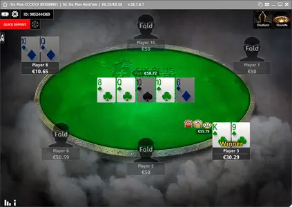 Nordicbet Poker Shortdeck Table Ru