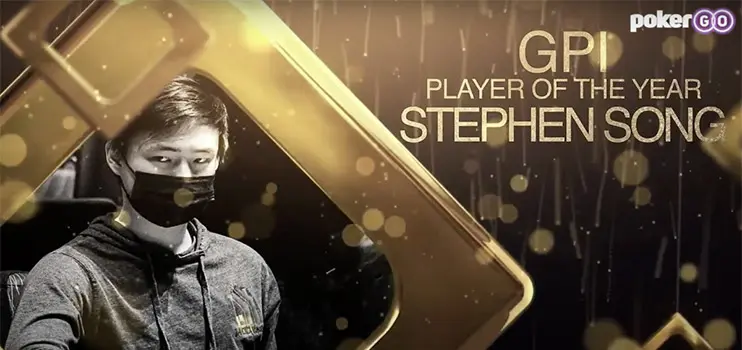 Global Poker Awards 2022 Stephen Song