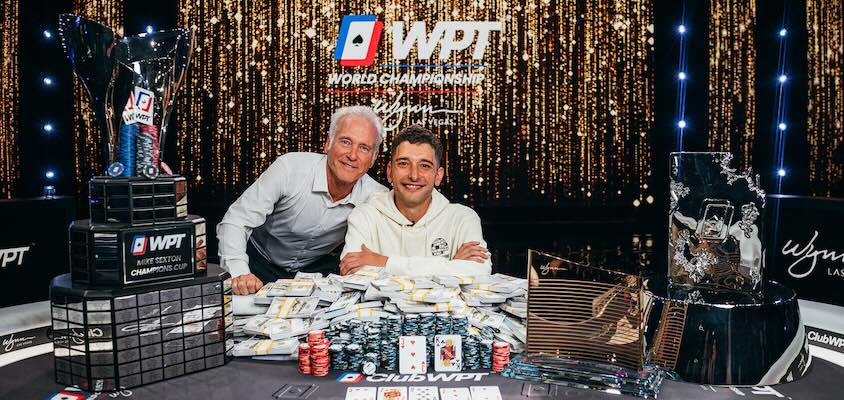 Daniel Sepiol Wins The $40M GTD WPT World Championship 2023