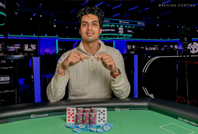 Abhishek Mhatre Wins Event 56 Six Handed No Limit Holdem Wsop 2026