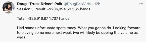 Comentarios de Doug Polk sobre la última sesión
