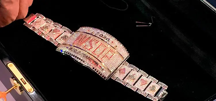 Brazalete del evento principal de la WSOP 2020