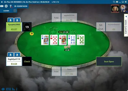 Bet at Home Poker Six Plus Table En