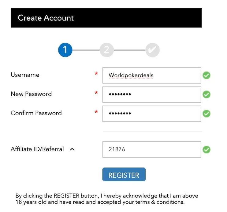 bk8 registration form