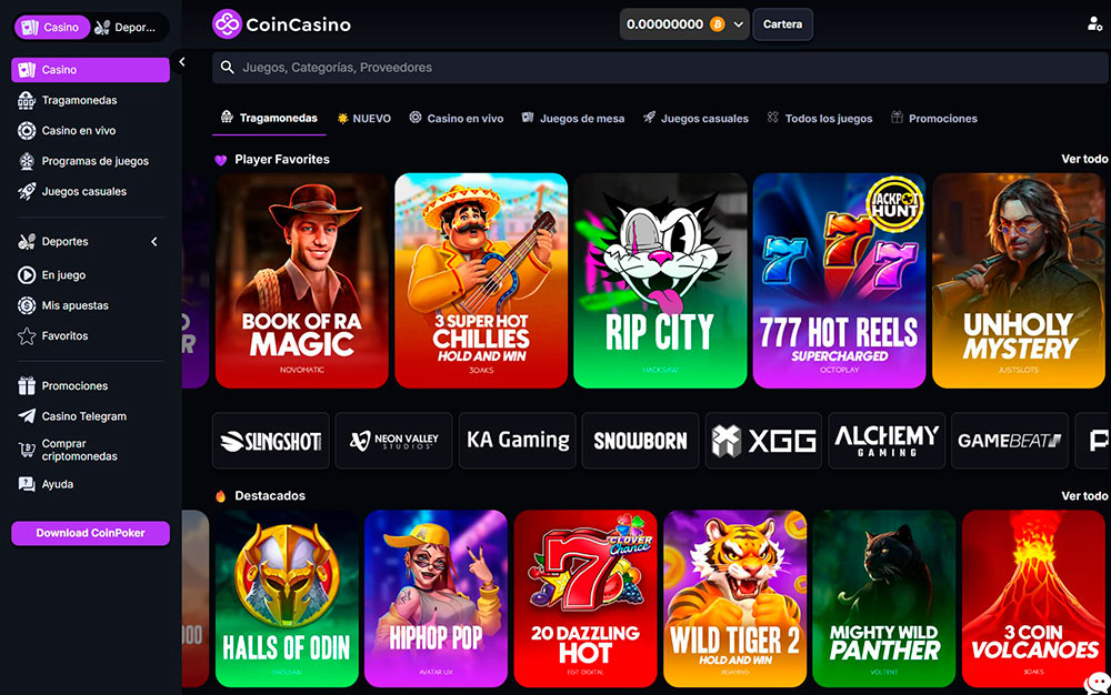 Experiencia De Usuario Y Diseno Coin Casino