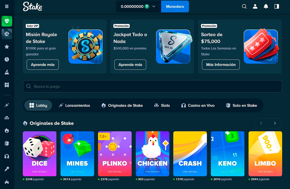 Stake Casino Site