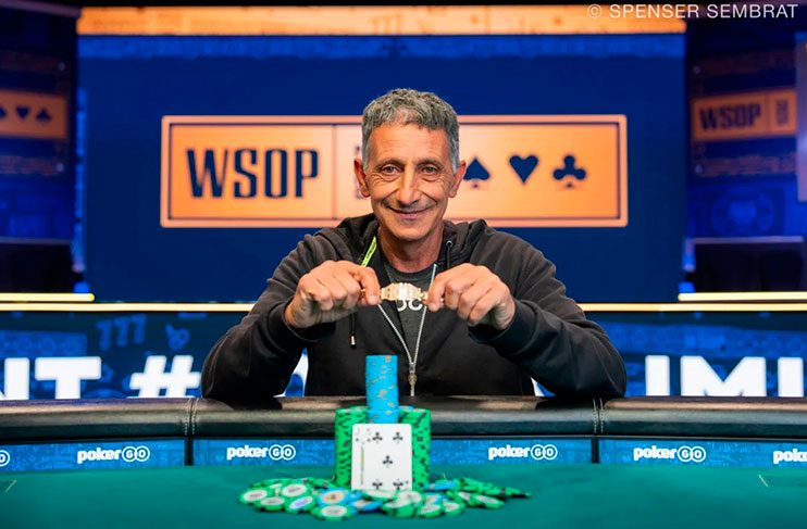 Moshe Gavrieli gana el Event 60 Limit Hold’em Wsop 2025