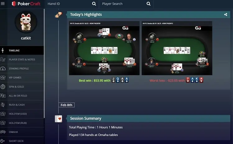 GGPoker PokerCraft Highlights