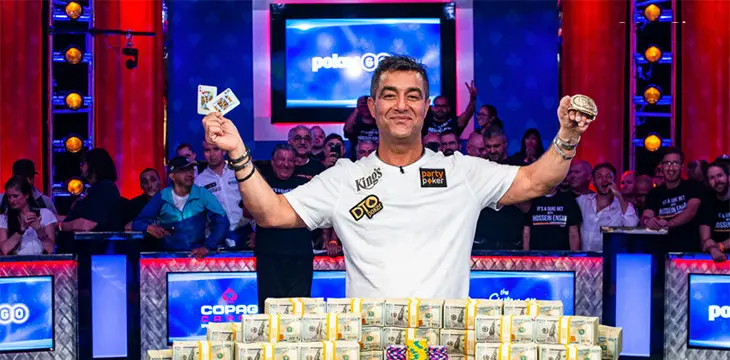 В ME WSOP 2019 победил Хоссейн Энсан и выиграл $10,000,000