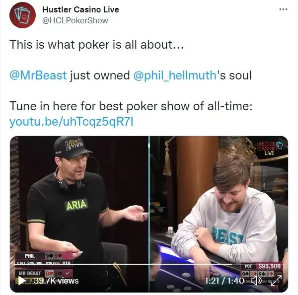 I Won BIG Playing Poker with MrBeast & Ludwig (ft. Hellmuth, Dwan, Ninja,  xQc and more) 