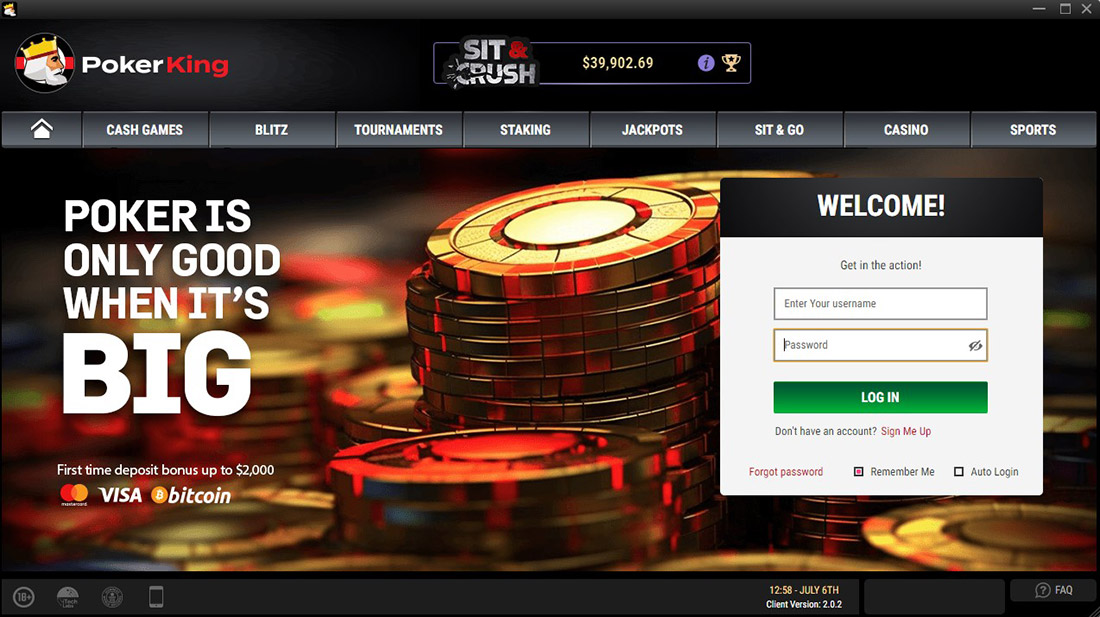 Poker King New Home Lobby