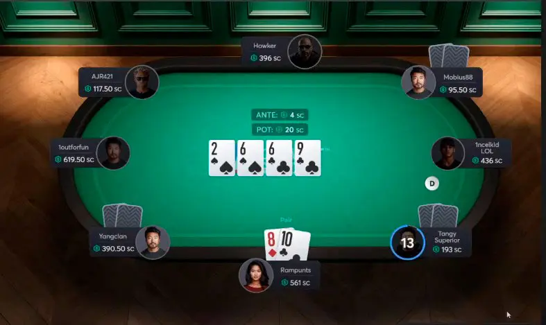 Club WPT Gold Cash Table