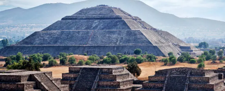 Teotihuacan Piramides Mexico