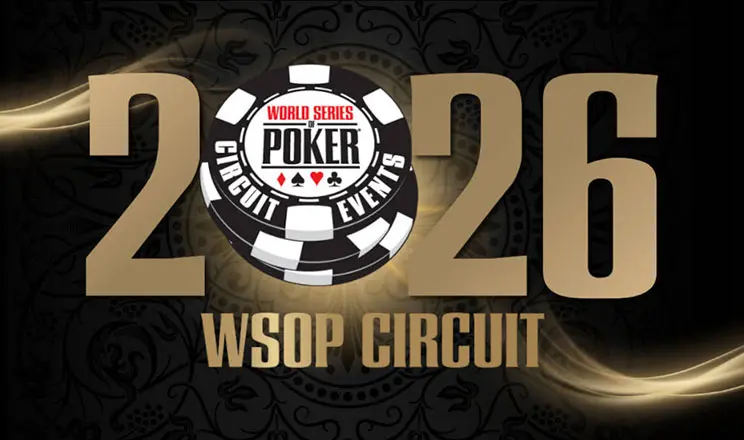 World Series of Poker Circuit Schedule First Portion 2026 Season