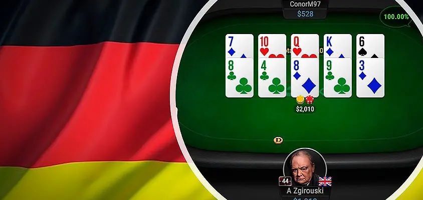 Онлайн-покер в Германии 2023