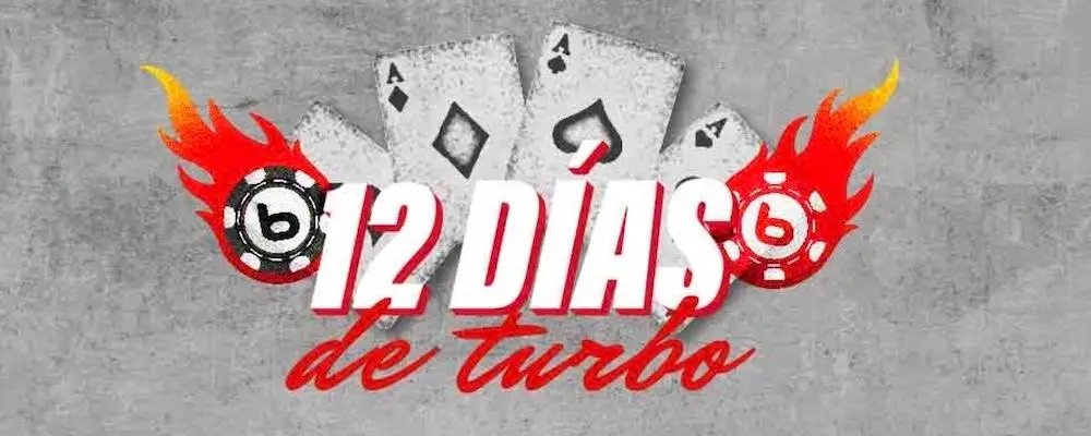 12 Días de Turbo con $2.5M GTD en Bodog Poker