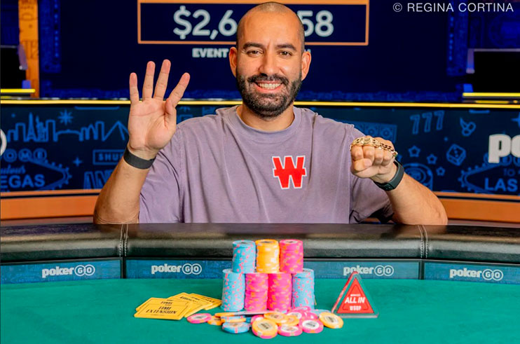 Joao Vieira gana el Evento #38 del High Roller de las WSOP 2025