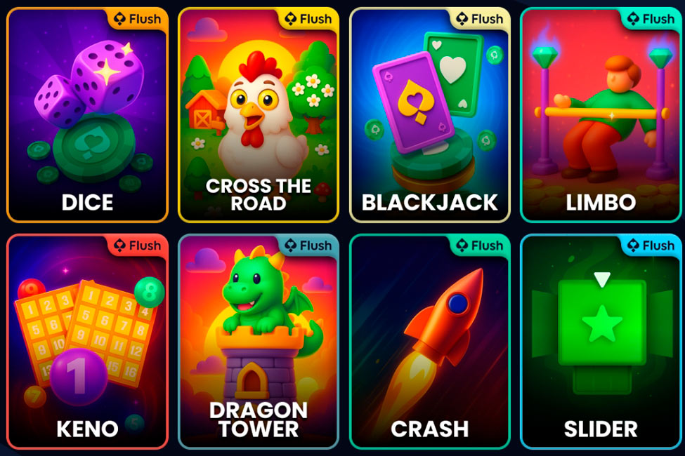 Flush Casino Original Games