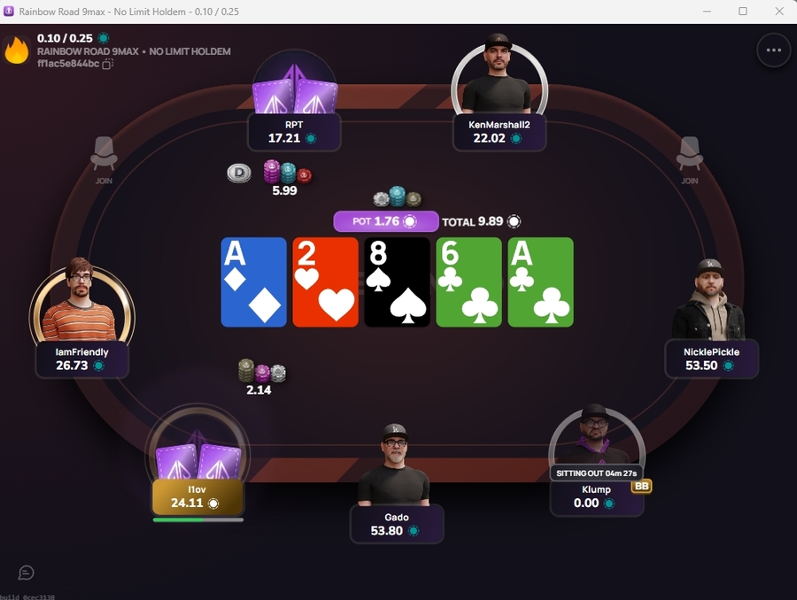 Phenom Poker Browser App