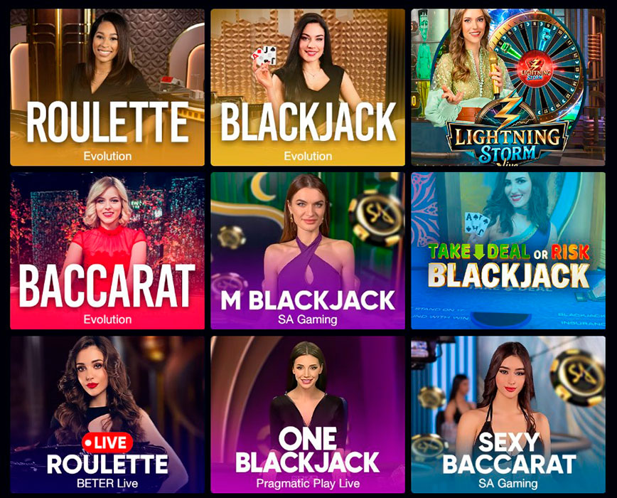 Betplay Casino Live Dealer Games